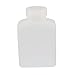 Aexit 500ml Plastic Funnels Rectangle Chemical Sample Reagent Bottle Sealling Filtering Funnels Canister Thicken