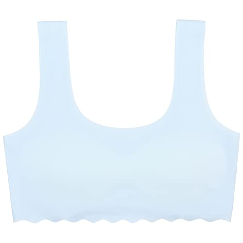 Soft Training Bras for Girls Seamless Wireless Bras for Teens 12-14 Years Old4