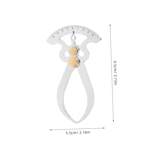 Calibrador de grosor de acero inoxidable para medición de holguras y diámetro exterior, portátil y ligero para uso y mediciones fáciles miniatura 2