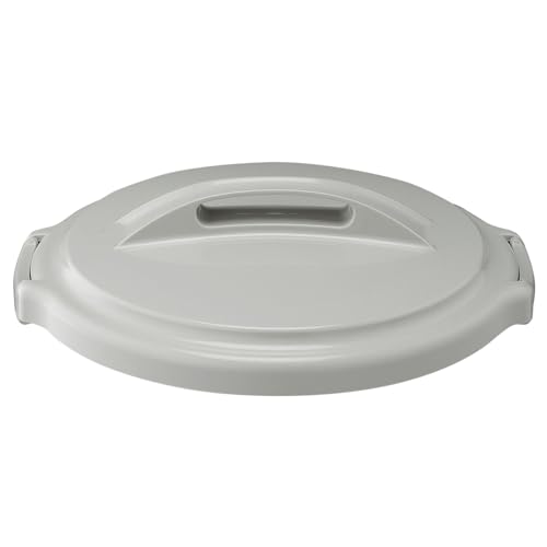 リス(RISU) ゴミ箱 丸型 W&W バイオペール 専用 フタ グレー 45L 日本製 ポリ袋止め付き キッチン おしゃれ 収納 分別 ポリ袋 ラック 屋内 室内 屋外 エコ 業務用 ダストボックス ちり箱 シンプル 新生活 GGYC750