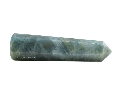 Image of Certified Aquamarine Crystal Tower Obelisk Point For Chakra, Healing And Balancing - Aaa Grade Original Certified Gemstone Agate For Reiki Meditation Yoga Spiritual (3-4 Inches)