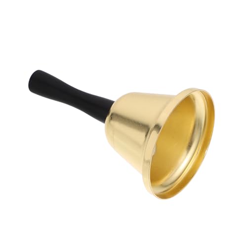 Cabilock Campanello da Tavolo in Acciaio Inossidabile Campanella per Scuola e Ristorante con Suono Chiaro e Design Elegante Campanello di Servizio per Aula e Bancone