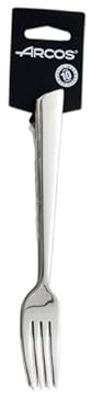 Arcos Serie Toscana - Forchetta Tavola Set (3 forchetta) - Monoblocco Unipezzo Acciaio Inossidabile 18/10 e 200 mm Colore Argento