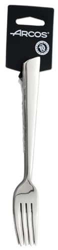Arcos Serie Toscana - Tischgabel Tafelgabel Set (3 Gabel) - Monoblock aus einem Stück Edelstahl 18/10 und 200 mm Farbe Silber