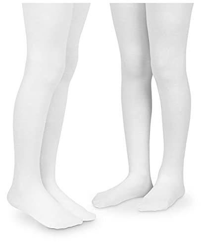 Jefferies Socks Girls Pima Cotton Dress School Uniform Tights 2 Pack