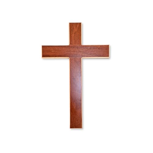 Crucifixo De Parede Sem Cristo Sem Imagem Em Madeira 40cm