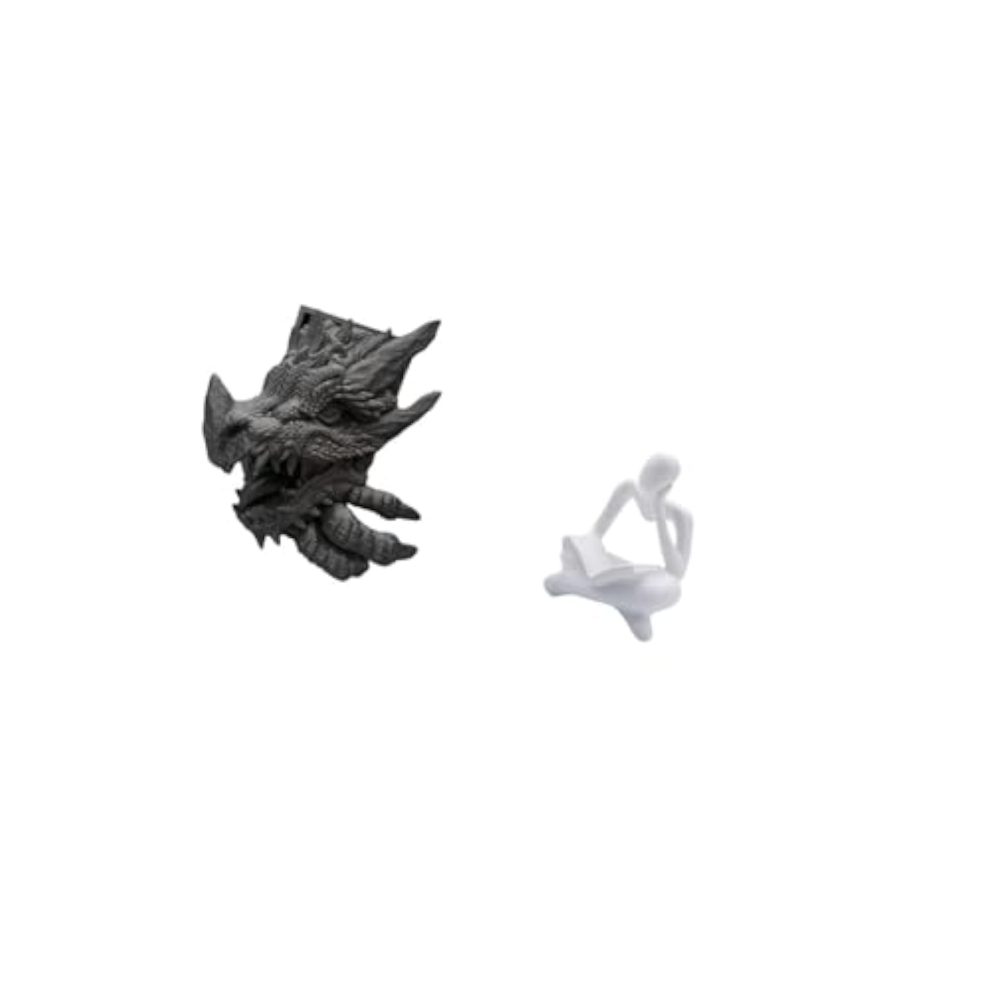 Abstract Thinker Decorative Bookend for Home Decor