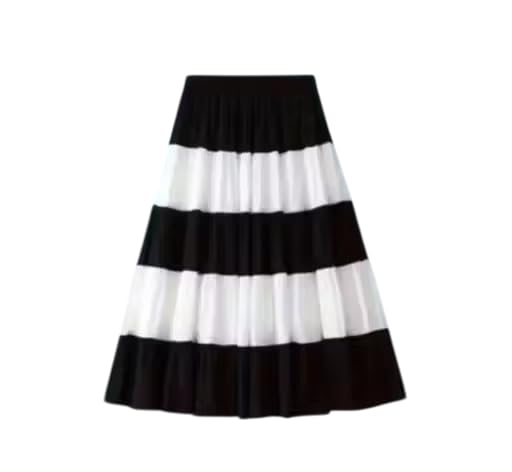 White Black Skirt for Women & Girl-picture-24