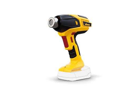 WAGNER Battery-Operated Heat Gun Furno 550, with LED Display, 5 temperaturesettings: 300 to610°C, incl. Reflector and Wide-Jet Nozzle,(Battery and Charger are not Included)