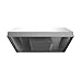 Vent-A-Hood KH28SLD 250 CFM 30" KHSLD Wall Mounted Liner Insert with Halogen Lig, Black