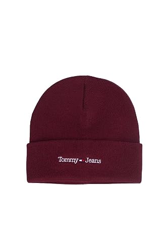 Bonnet femme Tommy Jeans brodé collection hiver stretch