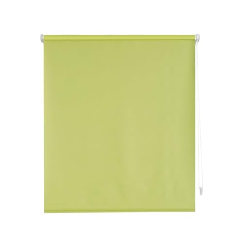 ECOMMERC3 | Estor Enrollable Easyfix Opaco Liso Tamaño 37x180 - Estor Opaco SIN Herramientas Tamaño Tela 34x175 - Estor SIN Taladro Color Verde Pistacho