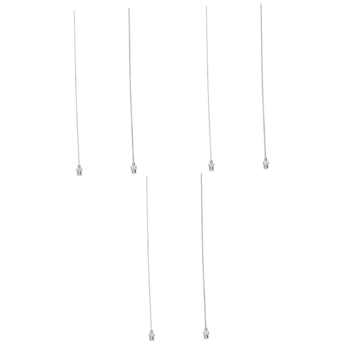 STOBAZA 3sets Stainless Needles Tip Luer Lock Dispenser Industrial Grade Lightweight 2pcs*3