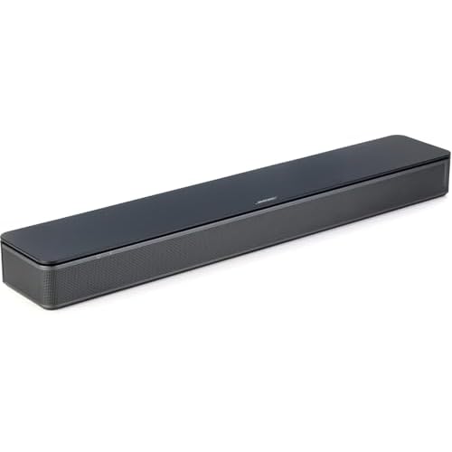 Bose TV Speaker – Soundbar for TV with Bluetooth and HDMI-ARC Connectivity, All-in-One Compact Soundbar, Includes Remote Control, Black