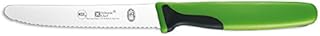 Piazza 8150-8321SS03G - Cuchillo multiusos (parte superior redonda, 11 cm), color verde