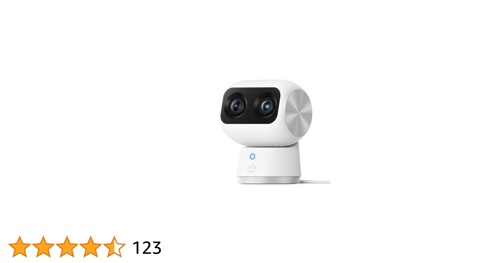 【新品】Anker Eufy Security Indoor Cam S350 eufy Security Indoor Cam S350, Dual Cameras, 4K UHD