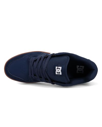 DC Men's Manteca 4 Sneaker, Navy/Gum, 8