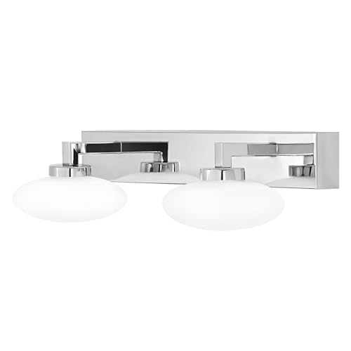 LEDVANCE Smart LED Badezimmerlampe chrome, 12W, 1000LM, 3000-6500K, 34cm, IP44, Orbis Elypse Wandleuchte, Badezimmerleuchte mit Wifi Technologie, dimmbar, steuerbar über App und Sprachassistenten