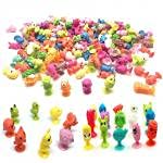 CXHM 20 pièces Mini modèle de Capsule de Ventouse Mons-ter, Petites Figurines d'action d'animaux d'anime de Dessin animé Jouets de Ventouse Cover