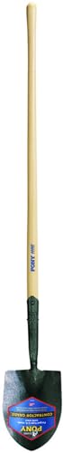 Jackson 1259700 J-450 Pony Round Point 8.75 in. Irrigation Shovel with 47 in. Hardwood Handle, Multi