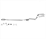 Converter Resonator Muffler Exhaust System Replacement Parts For Honda Accord 1998 1999 2000 2001 2002 2.3L 4Door