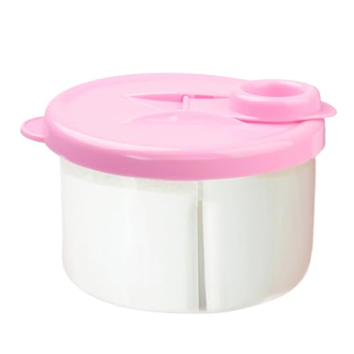 Giwnuq Dispensador portátil de fórmula – de soporte de leche en polvo para niños de 300 ml | Recipientes de fórmula para viajar, para el hogar, guardería, interior, salida, vacaciones, caminar