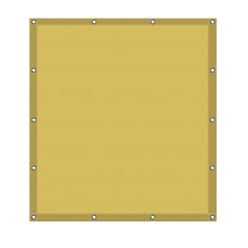 Auvent rectangulaire imperméable résistant aux intempéries avec œillets