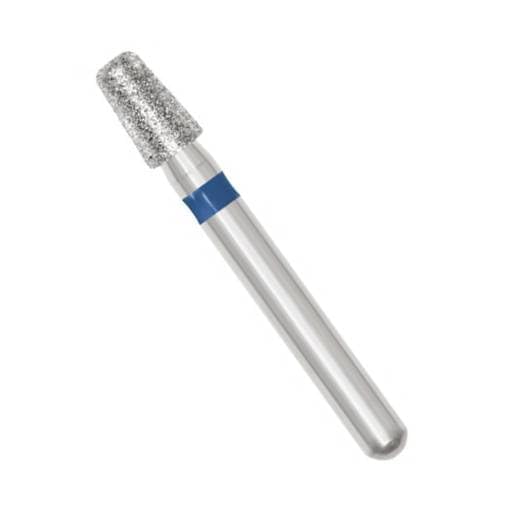 SS White 91228-5 Revelation 845KR-018M-SS FG Short Shank Modified Flat End Taper Medium Grit Diamond Burs 5/Pk
