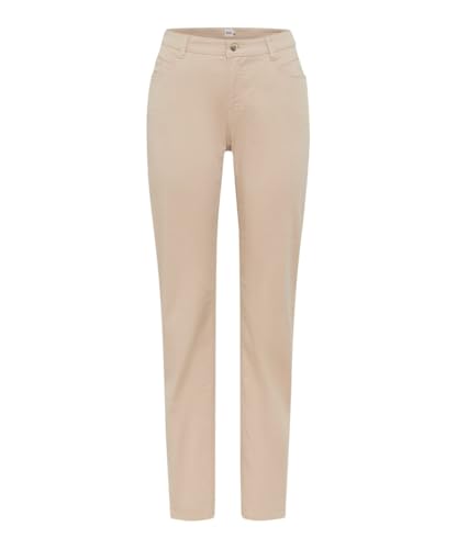 Mary Superior Cotton Brax : pantalon droit en toile de coton extensible femme
