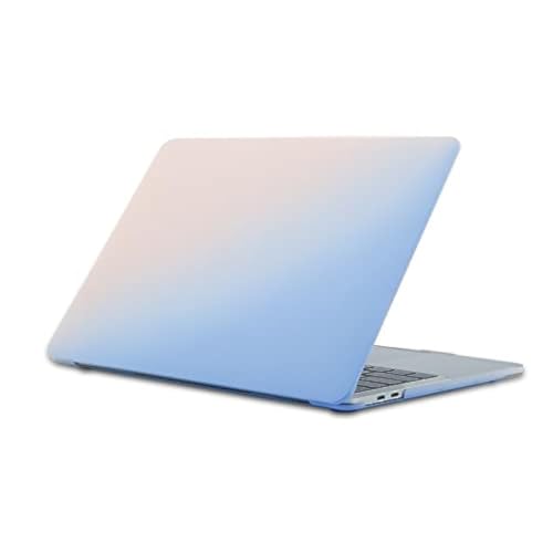 Image of ZORBES Cover for MacBook Air M1 Case 13.3 inch Soft Flexible Laptop Cover for Apple Mac Book Air 13 Inch M1 A2337 A2179 A1932 2020 2019 2018 Release Plastic Waterproof Scratch-Resistant Gradient