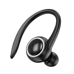 T10 Headset Wireless Business Single earpiece Voice Answer in Ear Earbuds for Driving Running Noise Cancelling Single earpiece Bluetooth