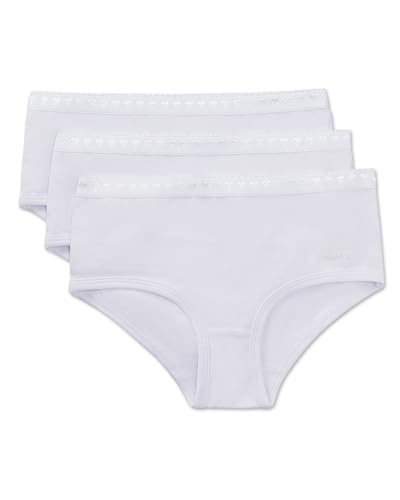 MeMoi Girls' 3 Pair Pack Solid Briefs