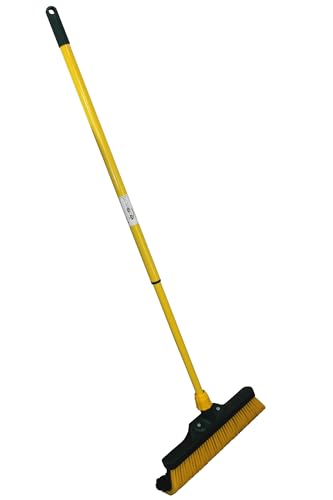 Preisvergleich Produktbild Krallenbesen 2-teilig - Krallenbesen 28 cm + Teleskopstiel