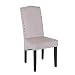 Juego de 2 sillas de Comedor de Terciopelo de Calidad Knockerback -...
