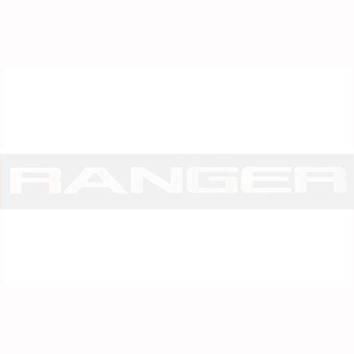 Ozkak Ranger rooster boven logo brief 3D embleem originele grootte ABS sticker chroom styling met lijm