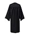GradClassical Unisex Matte Graduation Gown Cap Tassel Set 2026 for High School and Bachelor (Black 48