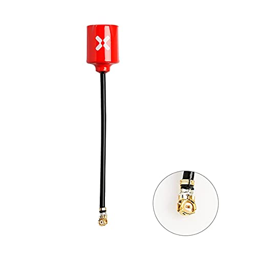 FOXEER Lollipop 2pcs FPV U.FL Antenna 5.8G 2.3dBi Super Mini RHCP Antenna UFL for RC Drone FPV Quadcopeter Multicopter TX/RX (85mm) …