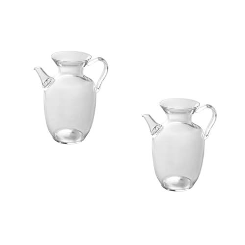 PRETYZOOM 2 Piezas tetera verde birretes infusor te infusionador de te filtros de te decoración colador reutilizable Malla dispensador de té de vidrio tetera de cristal con asa Transparent PRETYZOOM 2 Piezas tetera verde birretes infusor te infusionador de te filtros de te decoración colador reutilizable Malla dispensador de té de vidrio tetera de cristal con asa Transparent