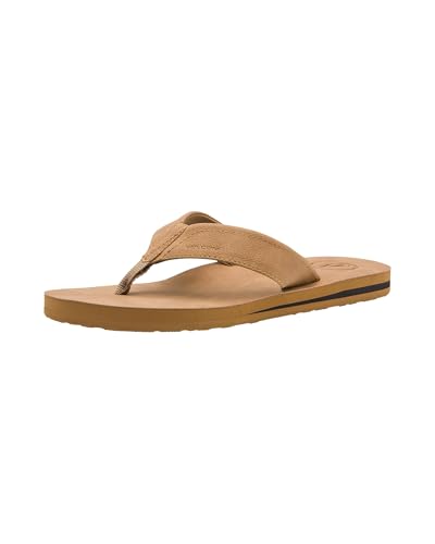 Image of Volcom Men's Victor Sandals - Water-friendly Flip Flops With Comfort Foam Footbed