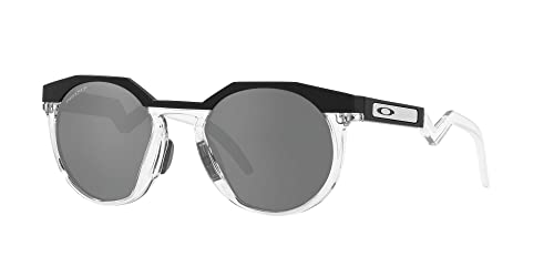 Image of Oakley Sunglasses for Men - OO9242 HSTN Low-Bridge, Round Sunglasses PRIZM Lenses