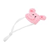 VILLFUL ミニハムスター帽子 可能ストラップ付き 小動物用ニットキャップ 写真撮影用ペット用コスチュームアクセサリー かわいいデザインと快適な素材で 長使用可能