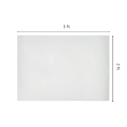Image of Amazon Basics Dry Erase Writing Surface | Whiteboard Sticker | Super Sticky, Removes Without Residue | for Professionals & Work from Home | 3ft x 2ft, White