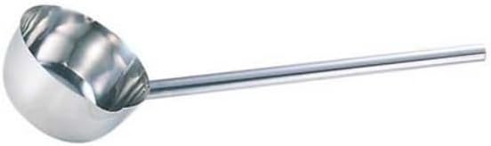 18-8 Ladle Pipe Handle with Mouth, 5.9 inches (15 cm), 9.8 inches (25 cm) Handle
