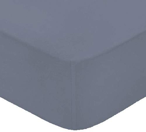 AmigoZone Egyptian Cotton 200 Thread Count 30CM/12 Deep Fitted Sheet, Super king - White