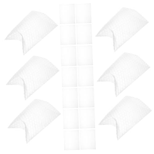 FRCOLOR 100 piezas Unidades Bolsa Burbuja Embalaje Pequeña Bolsa Protectora Antiimpactos para Envíos y Mudanzas Uso Comercial y Doméstico