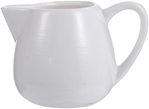 Gravy Boat Set Ceramic Coffee Milk Froth Pot, Coffee Cream Boat, Sauce Pot, Espresso Milk Pot, Latte Milk Pot, Coffee Milk Frother 120ml Gravy Bowl, White