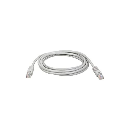 Image of Tripp Lite 3.05 m Cat5e / Cat5 350 MHz Snagless Molded UTP Patch Cable RJ45 M/M Grey (N002-010-GY)