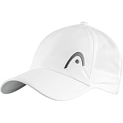 Head Pro Player Cap, Gorra Unisex Adulto, Blanco, Talla Única