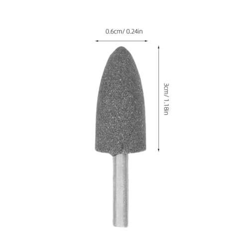 Meule affutage abrasive corindon sur tige pour polissage precision des surfaces - 2