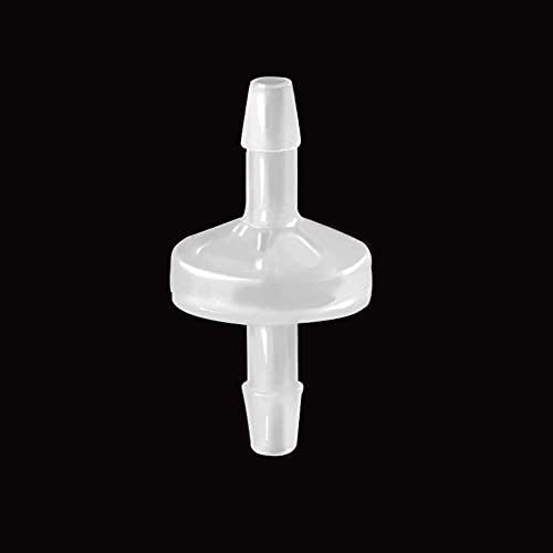 Anptght One Way Check Valve 1/8"(3Mm) Hose Barb Non Return Ozone Resistance Plastic Valve For Water Fuel Oil Air Gas (Pack Of 3) #TOP2